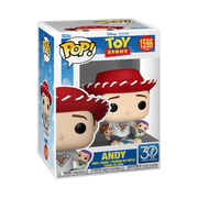 DISNEY - TOY STORY 30TH ANNIVERSARY - POP FUNKO VINYL FIGURE 1596 ANDY 9CM