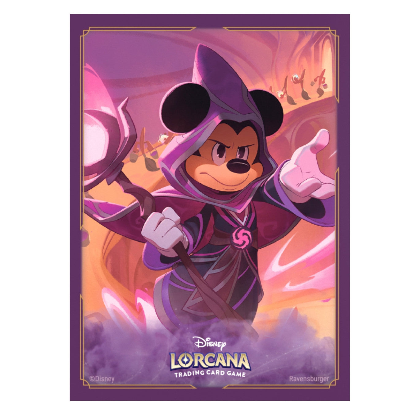 LORCANA - 65 BUSTE PROTETTIVE - IL REGNO DI JAFAR - WAYWARD SORCERER