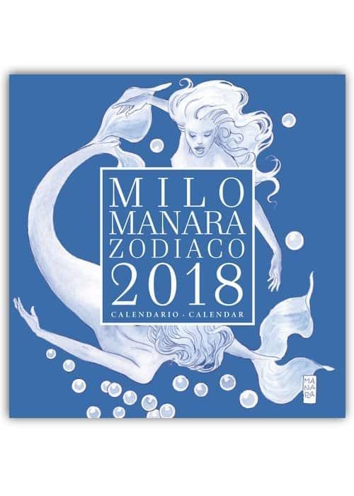 MILO MANARA - ZODIACO - CALENDARIO 2018