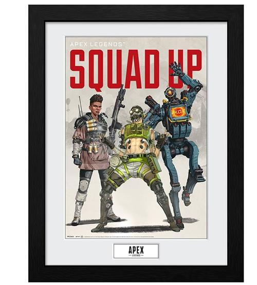 PFC3643 - APEX LEGENDS - FRAMED POSTER (30.5X40.6) - SQUAD UP
