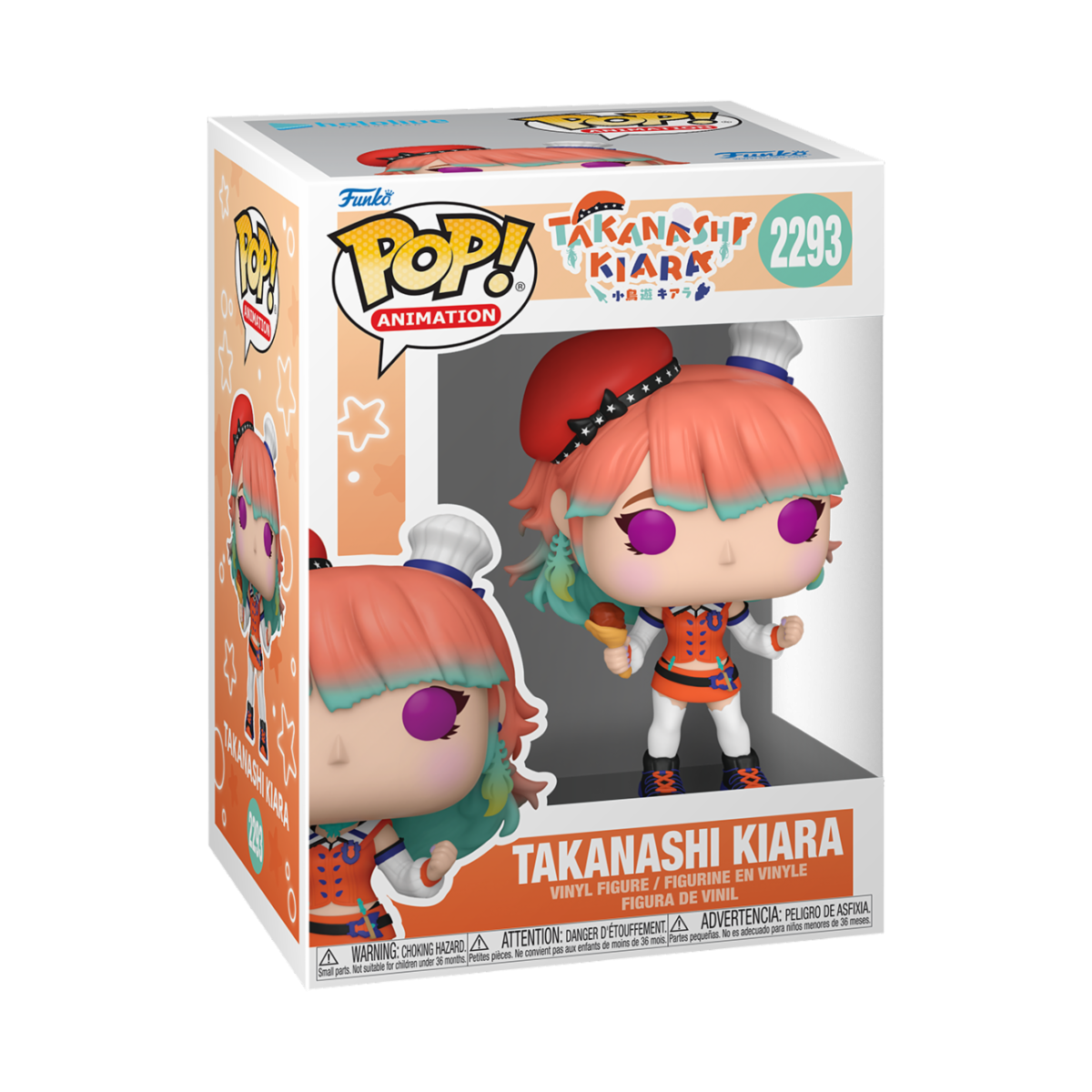 HOLOLIVE S1 - POP FUNKO VINYL FIGURE 2293 TAKANASHI KIARA 9CM