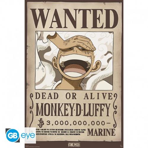 GBYDCO617 - ONE PIECE - POSTER (91.5X61) - WANTED LUFFY WANO