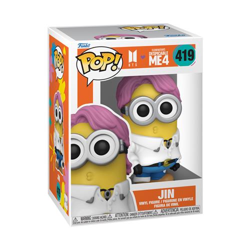 CATTIVISSIMO ME X BTS - POP FUNKO VINYL FIGURE 419 JIN 9CM
