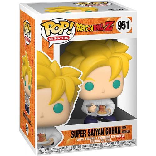 DRAGON BALL Z - POP FUNKO VINYL FIGURE 951 SS GOHAN W/ NOODLES 9CM