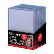81347 - 25 TOPLOADER 3" X 4" - THICK 75PT