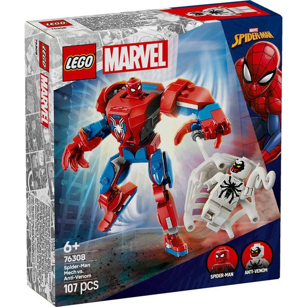 76308 - SUPER HEROES MARVEL - MECH DI SPIDER-MAN CONTRO ANTI-VENOM