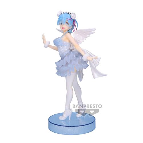 89697 - RE:ZERO - STARTING LIFE IN ANOTHER WORLD - CLEAR & DRESSY - REM - STATUA 22CM