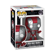MARVEL: IRON MAN 2 - POP FUNKO VINYL FIGURE 1474 IRON MAN (MARK 5) 9CM