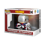 PEACEMAKER - POP FUNKO RIDE VINYL FIGURE 146 PEACEMAKER ON PEACECYCLE 15CM