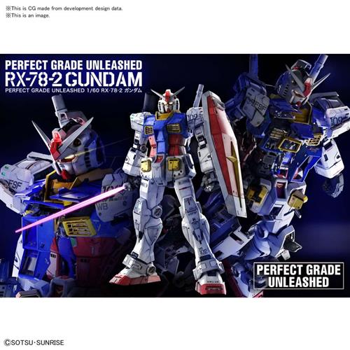 MK60765 - PERFECT GRADE - UNLEASHED RX-78-2 GUNDAM - MODEL KIT 1/60