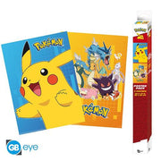 GBYDCO049 - POKEMON - POKEMON - SET 2 CHIBI POSTER (52X38)