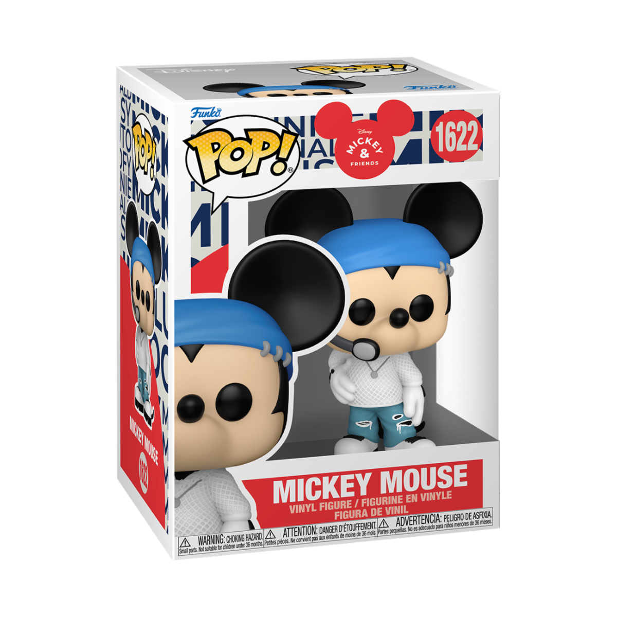 DISNEY: MICKEY MOUSE - POP FUNKO VINYL FIGURE 1622 MICKEY MOUSE (KPOP) 9CM