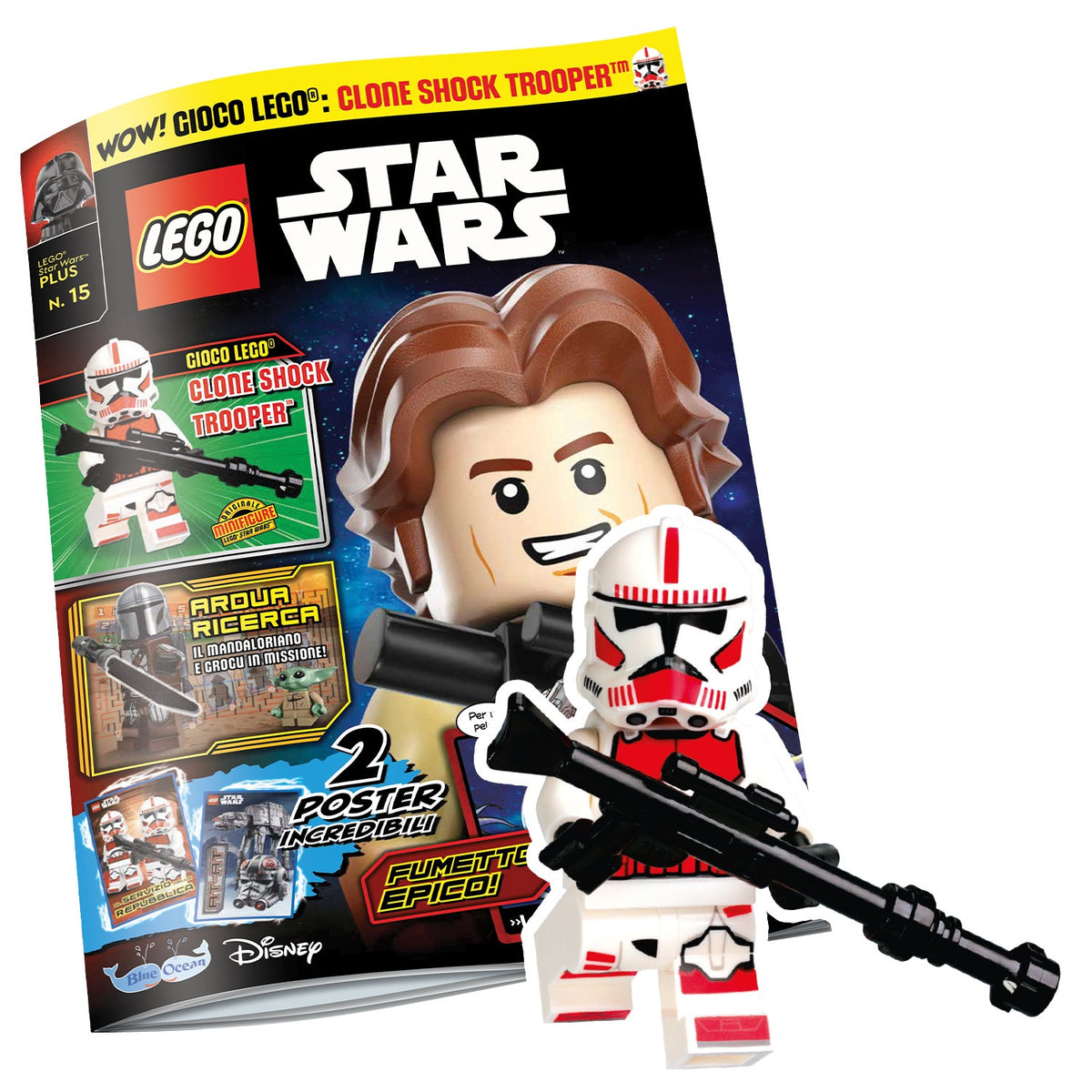 LEGO STAR WARS PLUS N.15 - CLONE SHOCK TROOPER