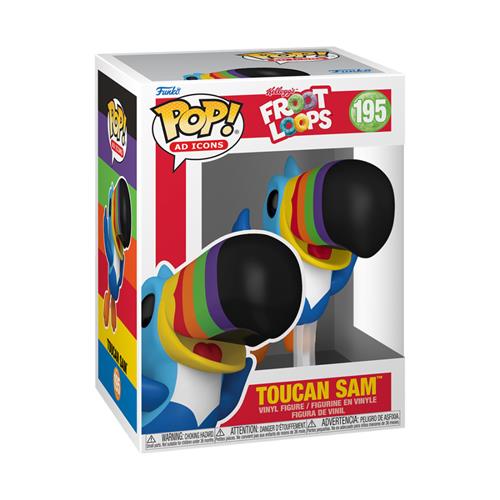 KELLOGG'S - POP FUNKO VINYL FIGURE 195 TUCAN SAM FLYING 9CM