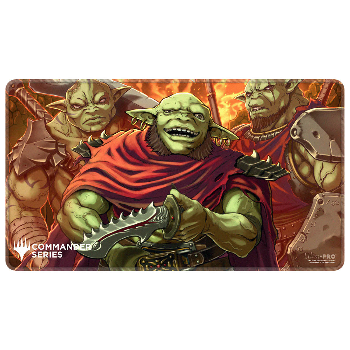 38482 - TAPPETINO - MAGIC: THE GATHERING - COMMANDER SERIES - STITCHED EDGE PLAYMAT - KRENKO, MOB BOSS