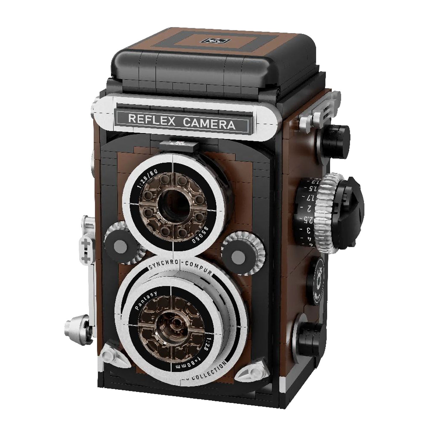 PAN85050 - RETRO COLLECTION - FOTOCAMERA REFLEX A DOPPIO OBIETTIVO