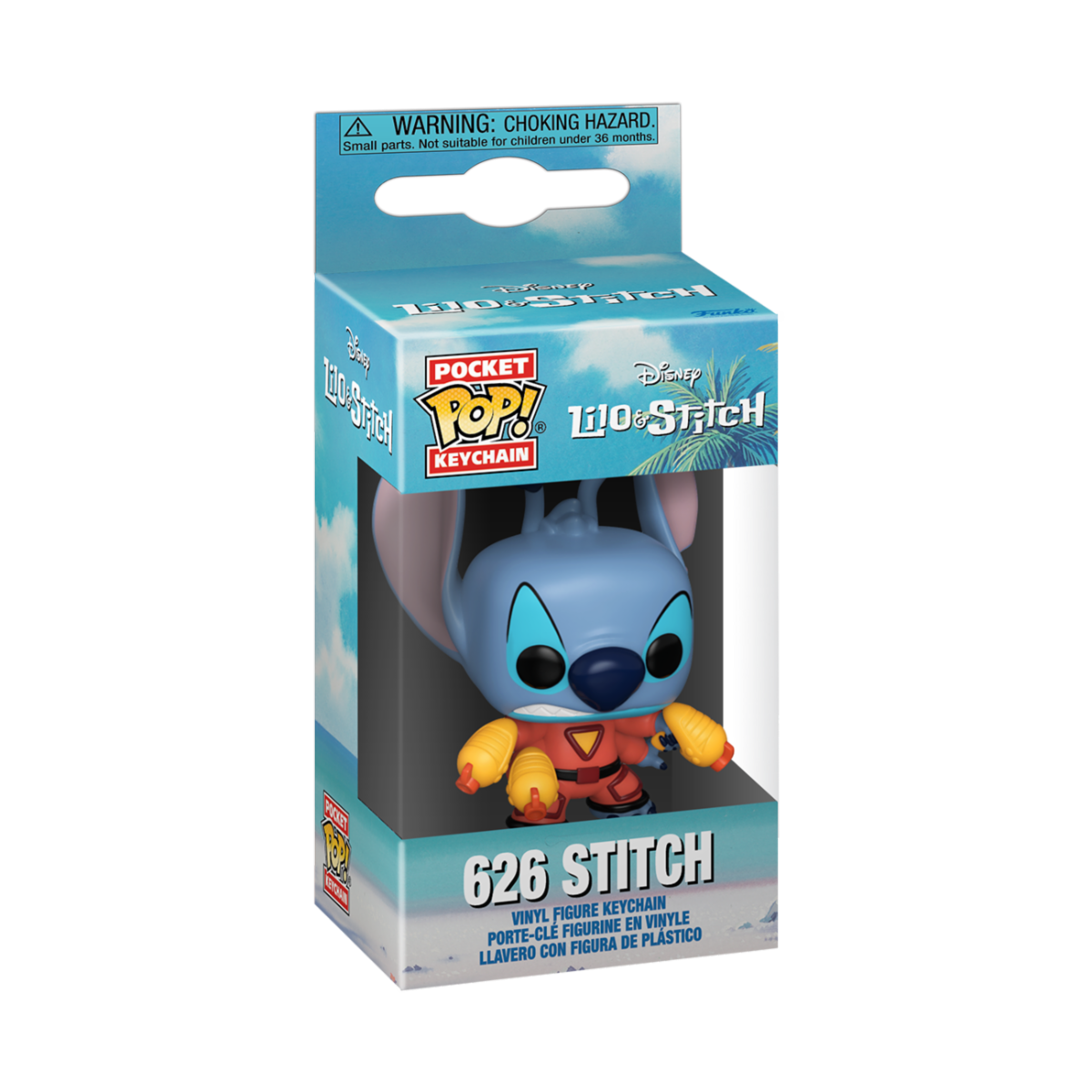 STITCH IMP - POP KEYCHAIN - 626 STITCH 4CM