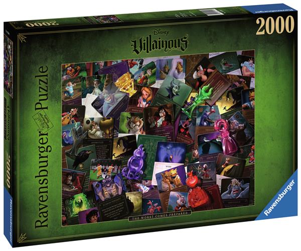 16506 3 - DISNEY - PUZZLE 2000 PEZZI - VILLAINOUS
