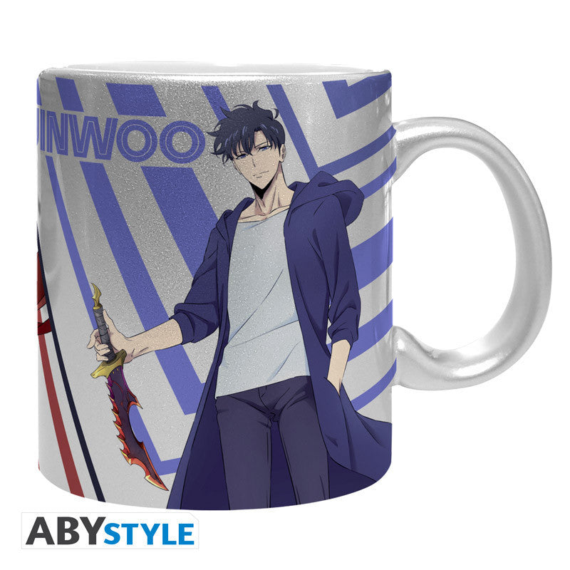 ABYMUGA695 - SOLO LEVELING - MUG 320 ML - JINWOO & IGRIS SILVER