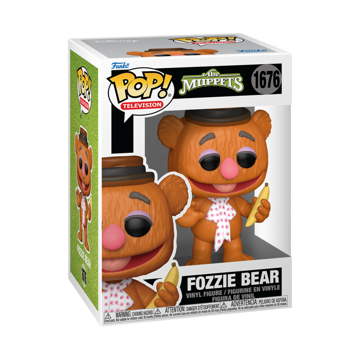 MUPPETS - POP FUNKO VINYL FIGURE 1676 FOZZIE BEAR 9CM