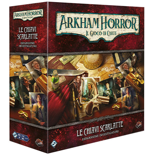 ARKHAM HORROR - LCG - LE CHIAVI SCARLATTE - ESPANSIONE INVESTIGATORI