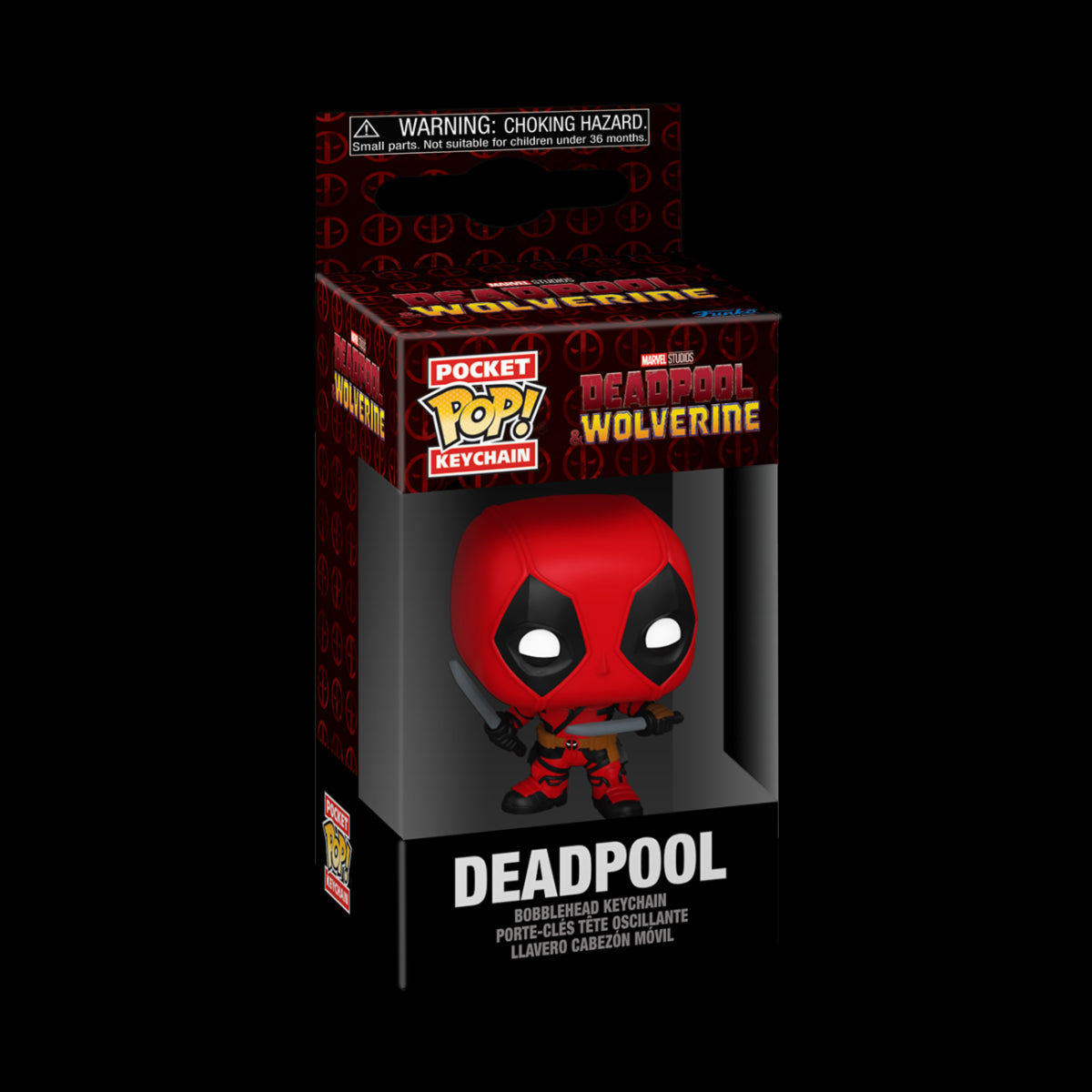 MARVEL: DEADPOOL & WOLVERINE - KEYCHAIN - DEADPOOL 4CM