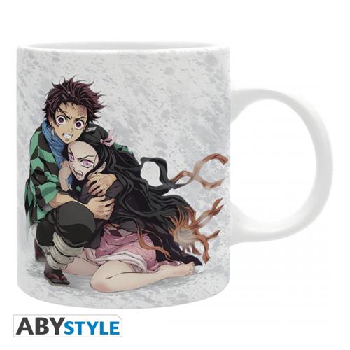 ABYMUG739 - DEMON SLAYER - TAZZA 320ML TANJIRO & NEZUKO