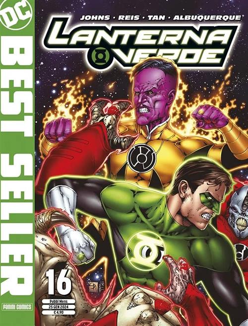 DC BEST SELLER - LANTERNA VERDE DI GEOFF JOHNS VOL.16