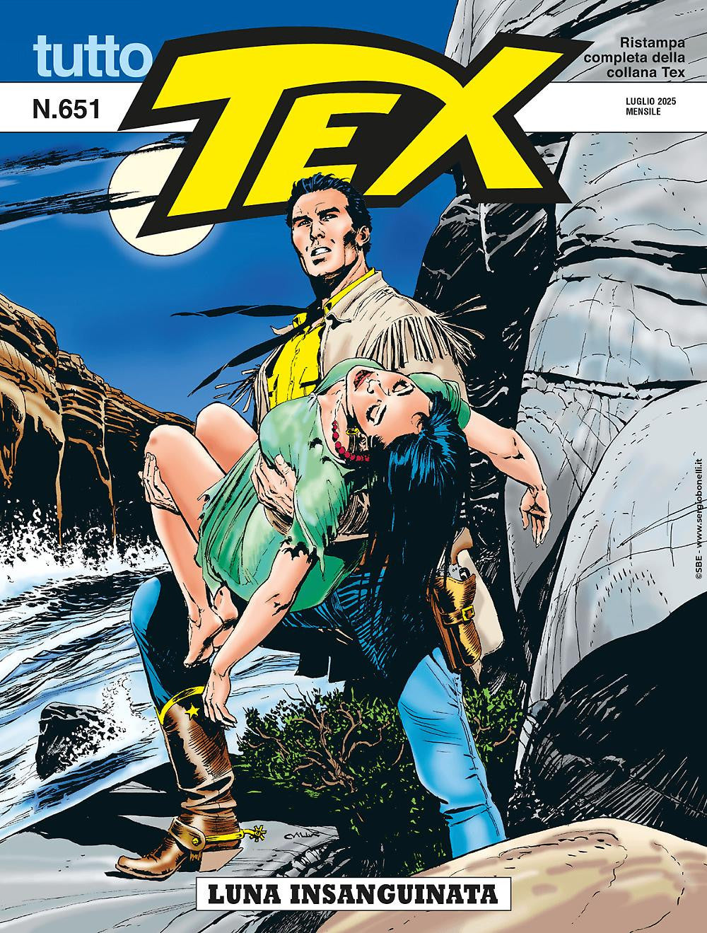 TUTTO TEX 651 - LUNA INSANGUINATA
