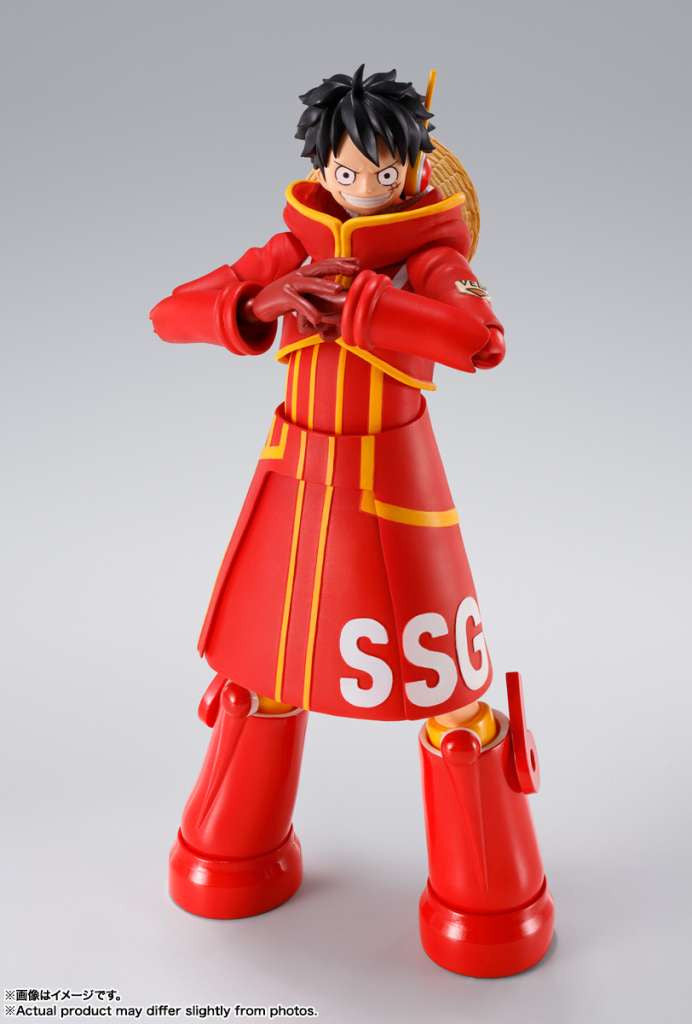 103525 - ONE PIECE - SH FIGUARTS - MONKEY D LUFFY FUTURE EGGHEAD - ACTION FIGURE 15CM