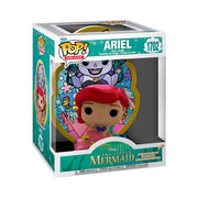 DISNEY PRINCESS- STAINED GLASS S1 - POP FUNKO DELUXE VINYL FIGURE 1702 ARIEL (GLASS)