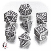 SDWA03 - SET 7 DADI NANI GRIGIO/NERO - 55025