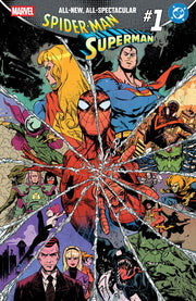 MARVEL/DC - SPIDER-MAN/SUPERMAN 1 - VARIANT DI SANFORD GREENE