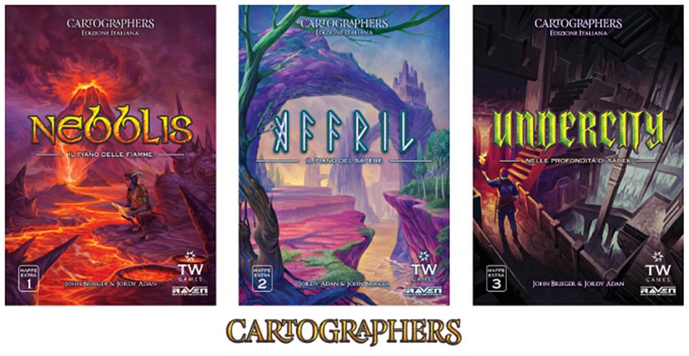 CARTOGRAPHERS - MAPS - EDIZIONE ITALIANA