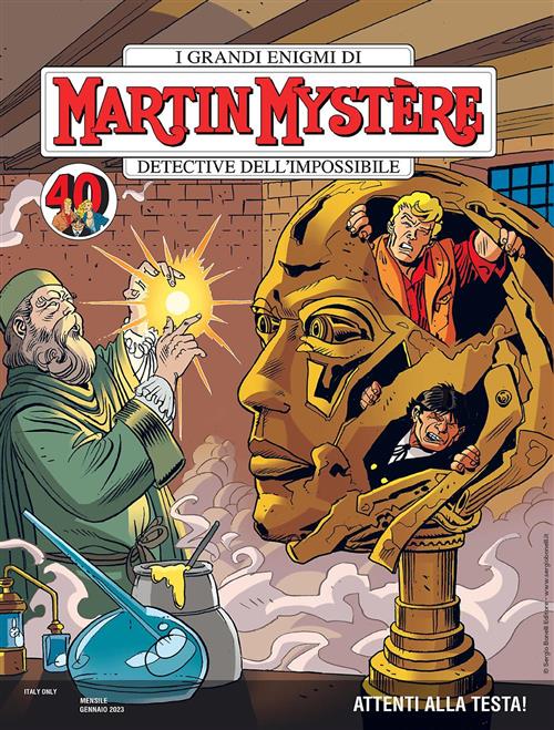 MARTIN MYSTERE 395 - ATTENTI ALLA TESTA
