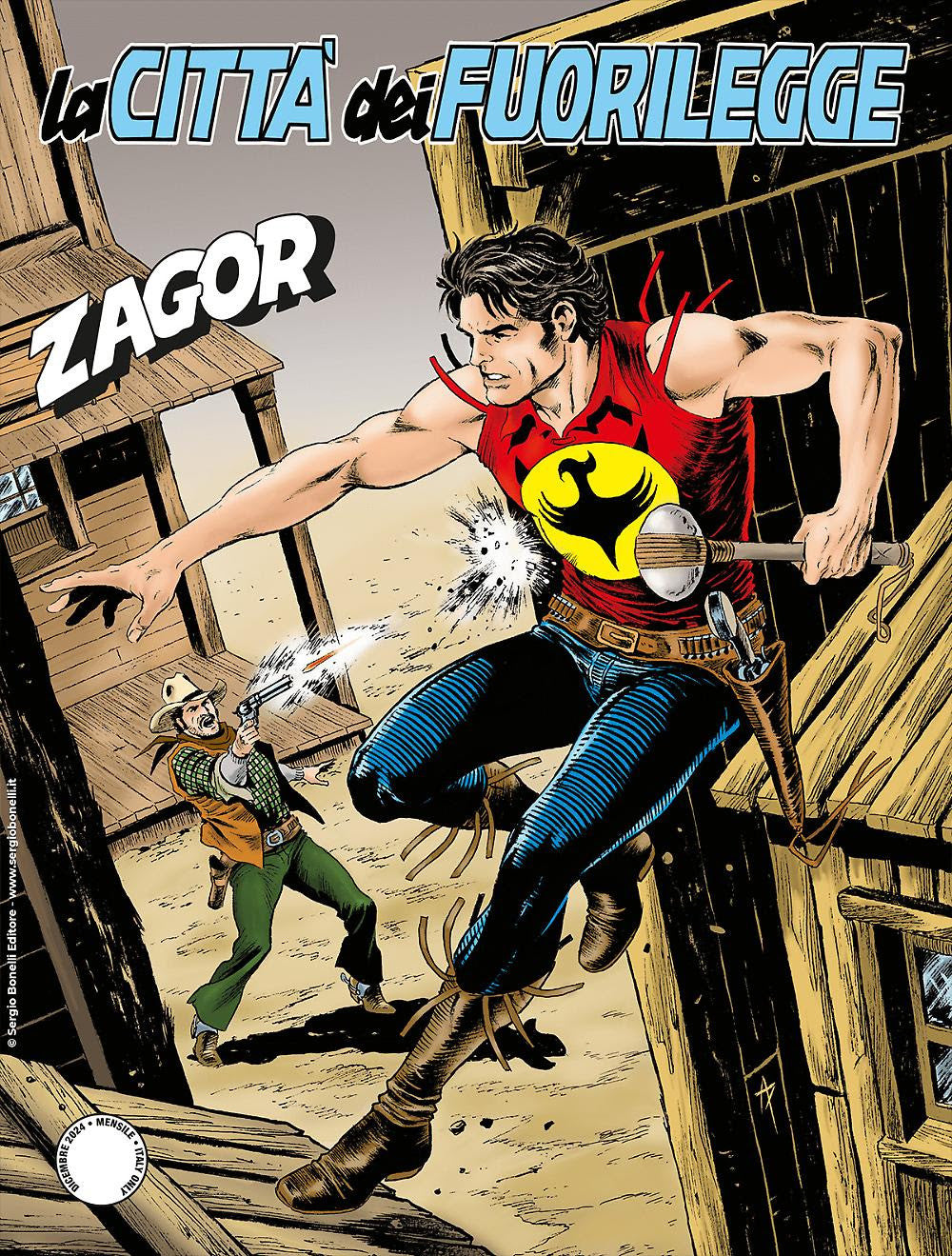 ZAGOR 713 (ZENITH GIGANTE 764) - LA CITTA' DEI FUORILEGGE