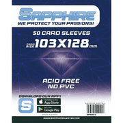 SAPPHIRE NAVY - 50 BUSTE PROTETTIVE 103X128MM