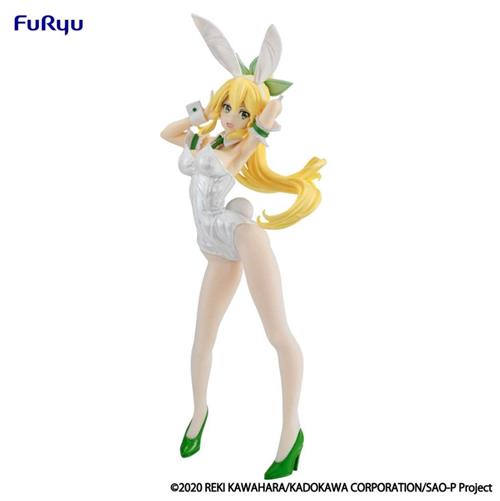 100414 - SWORD ART ONLINE - BICUTE BUNNIES - LEAFA WHITE PEARL - STATUA 21CM