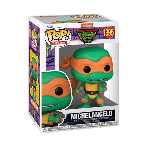 TEENAGE MUTANT NINJA TURTLES - POP FUNKO VINYL FIGURE 1395 MICHELANGELO 9CM
