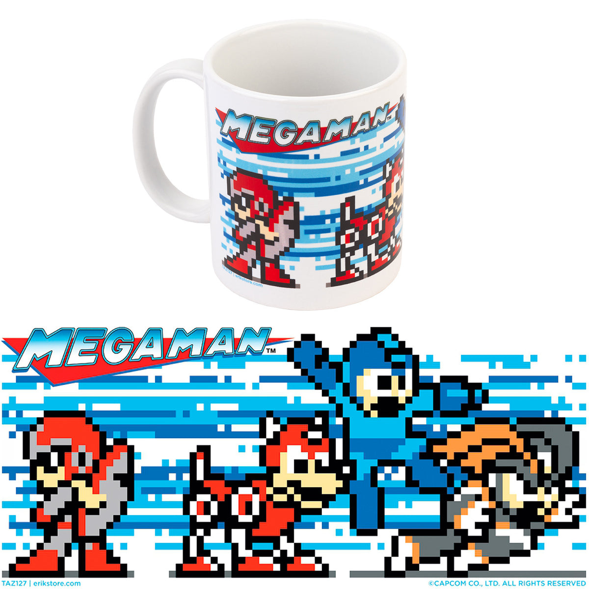 TAZ127 - MEGA MAN - TAZZA