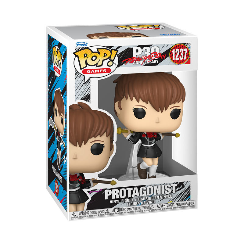 PERSONA 30TH ANNIVERSARY - POP FUNKO VINYL FIGURE 1237 FEMALE PROTAGONIST (PERSONA 3) 9CM