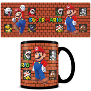 SCMG28005 - SUPER MARIO - TAZZA HEAT CHANGE - BRICKS