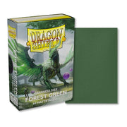 AT-11156 - 60 JAPANESE SIZE MATTE DUAL SLEEVES - FOREST GREEN