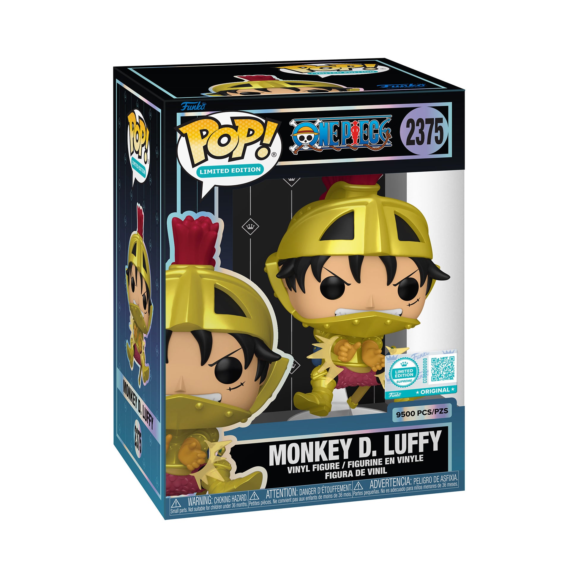 ONE PIECE HALLO - POP FUNKO VINYL FIGURE - KNIGHTLUFFY(MT) 9CM FUNSIDE EXCL