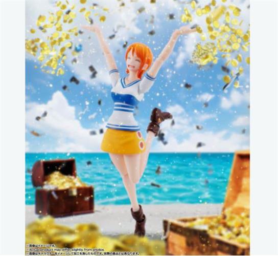 98005 - ONE PIECE - SH FIGUARTS - NAMI ROMANCE - ACTION FIGURE 15CM