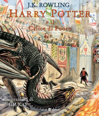 HARRY POTTER E IL CALICE DI FUOCO - ED. ILLUSTRATA