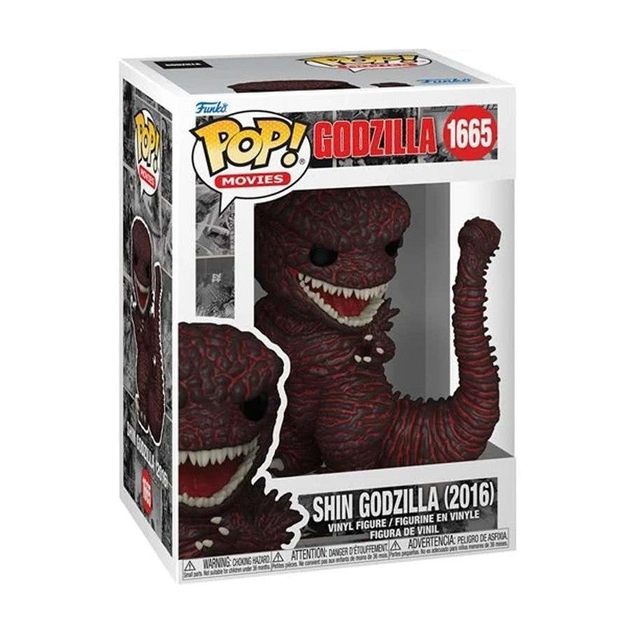 GODZILLA: 70TH ANNIVERSARY - POP FUNKO VINYL FIGURE 1665 GODZILLA 2016 9CM