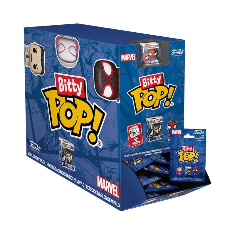 85719 - MARVEL: SPIDER-MAN - POP FUNKO BITTY VINYL FIGURE - SPIDER-MAN DISPLAY 32PZ