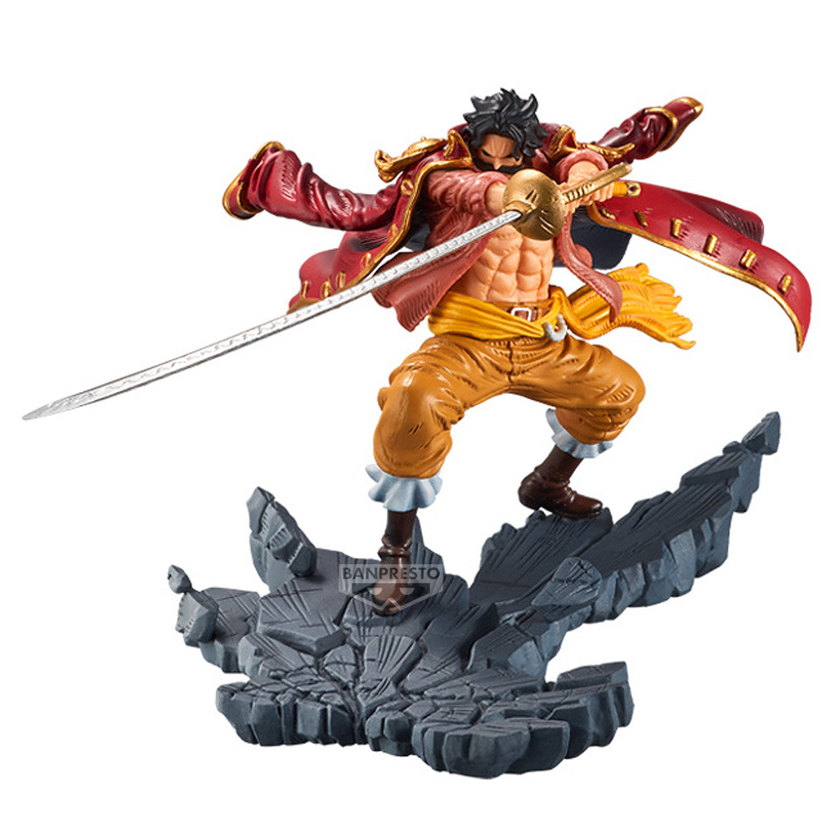 28835 - ONE PIECE - MANHOOD SPECIAL - GOL D. ROGER - STATUA 9CM