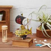 WB66001 - DIY PUZZLE BOAT - ONE PIECE - WA-GU-MI LAW'S SUBMARINE
